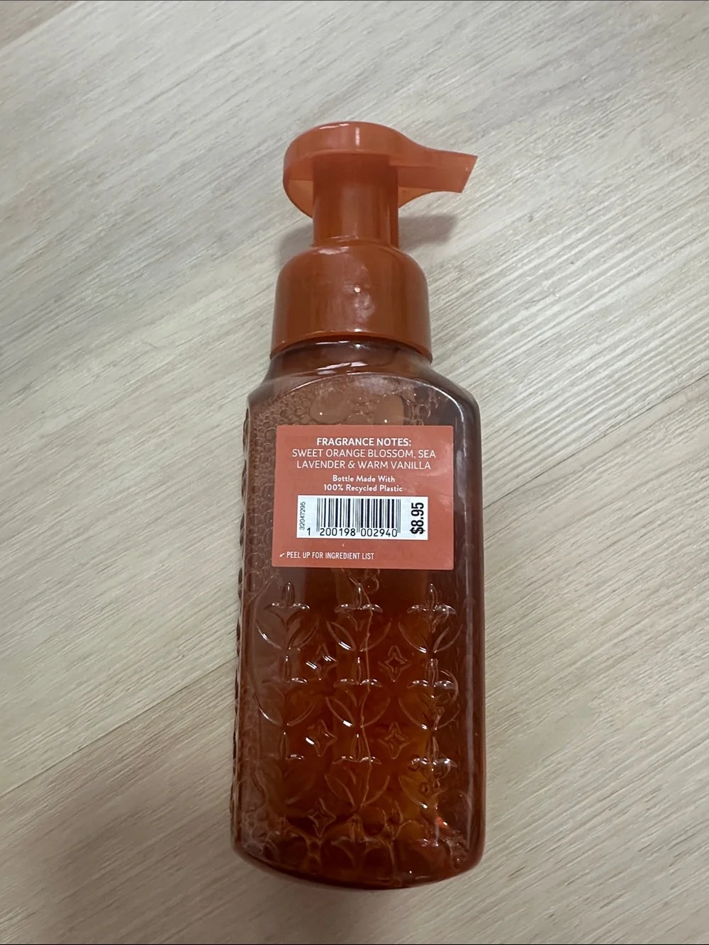 Sweet Orange Blossom Foaming Hand Soap